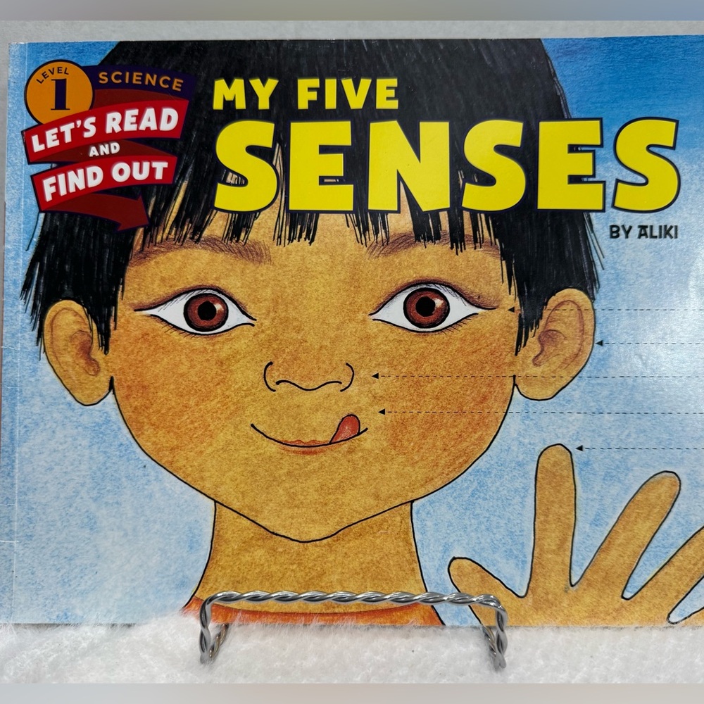 Harper Let's Read and Find Out: My Five Senses - Kids Science Book (1989)